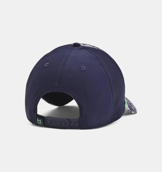 UA M Driver Snapback, Navy-Green