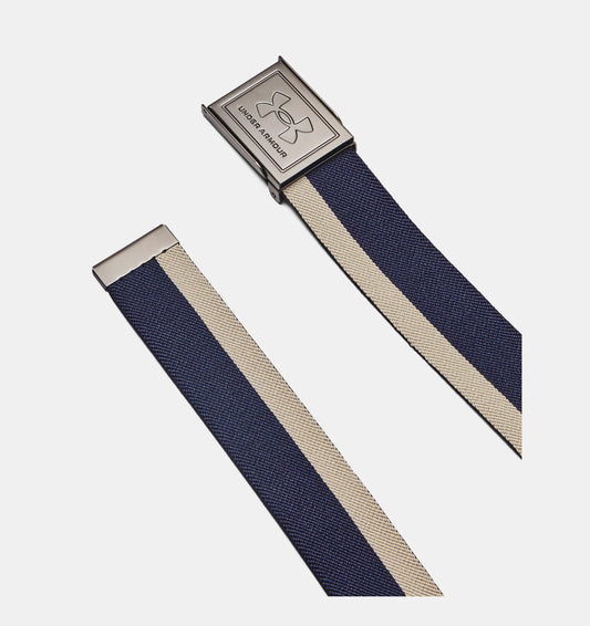 UA Reversible Webbing Belt Navy/Grey