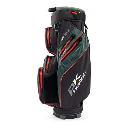 PowaKaddy DRI-TECH Golf Cart Bag - Black / Red