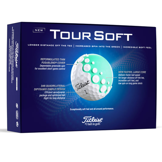 Tour Soft 2024 1 dozen - White