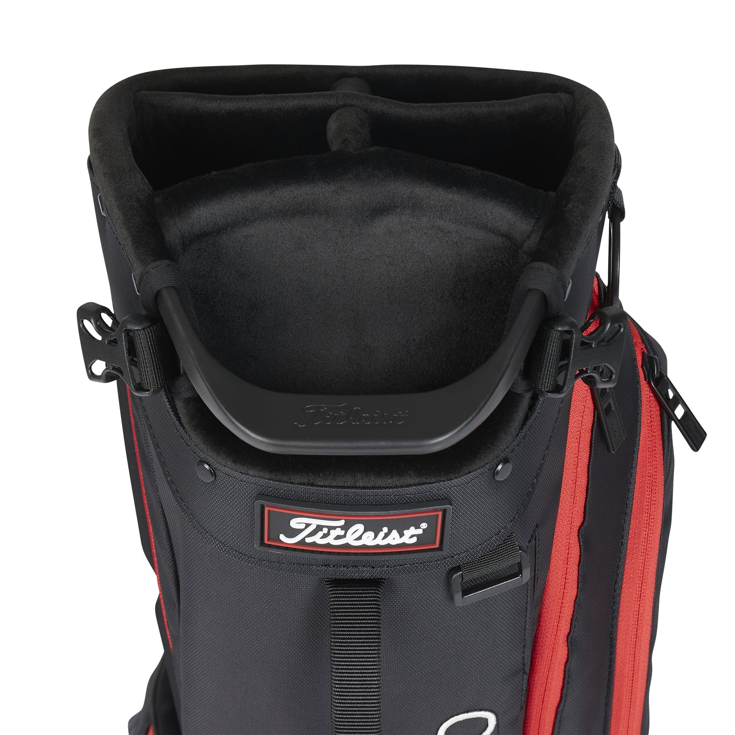Players 5 Stand bag Black/Black/Red