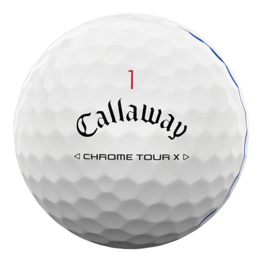 Chrome Tour X 24 White Golf Balls 3-pk