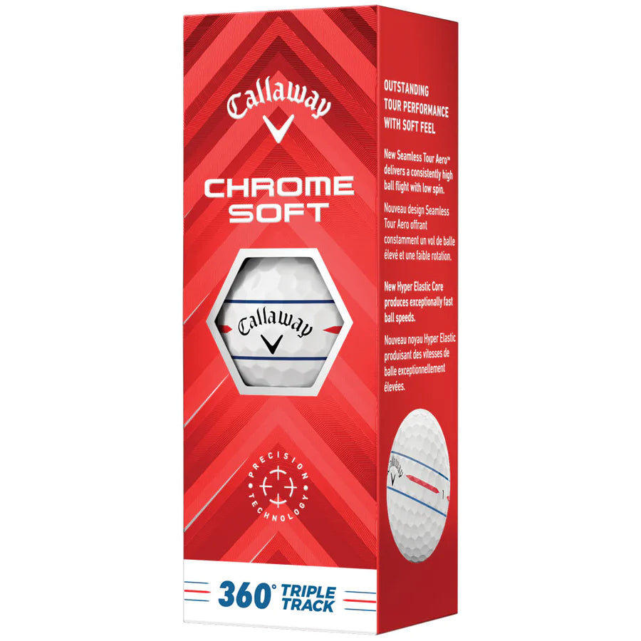 Chrome Soft 24 360 Triple Track 1 dozen