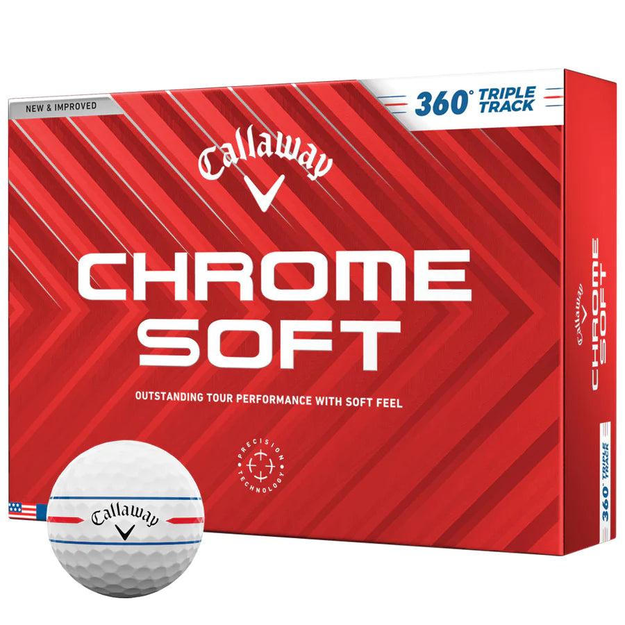 Chrome Soft 24 360 Triple Track 1 dozen