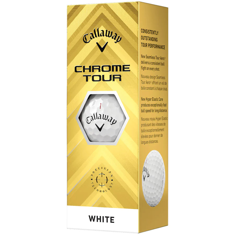 Chrome Tour 24 White 1 Dozen