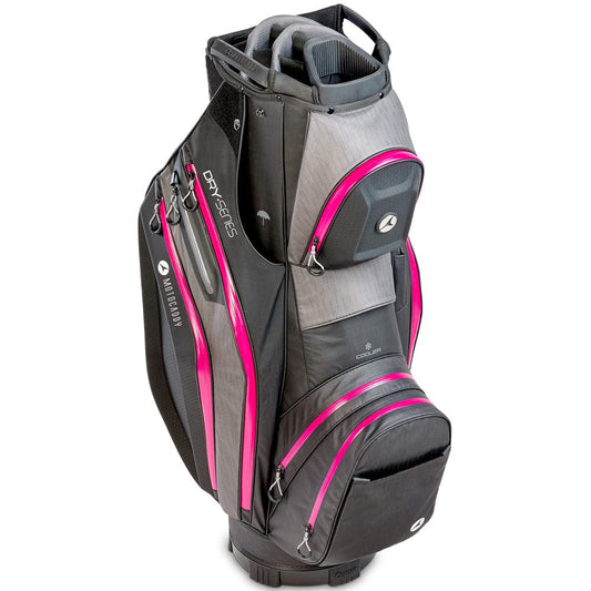 Motocaddy Dry Series Waterproof Cart Bag - Black / Fuchsia
