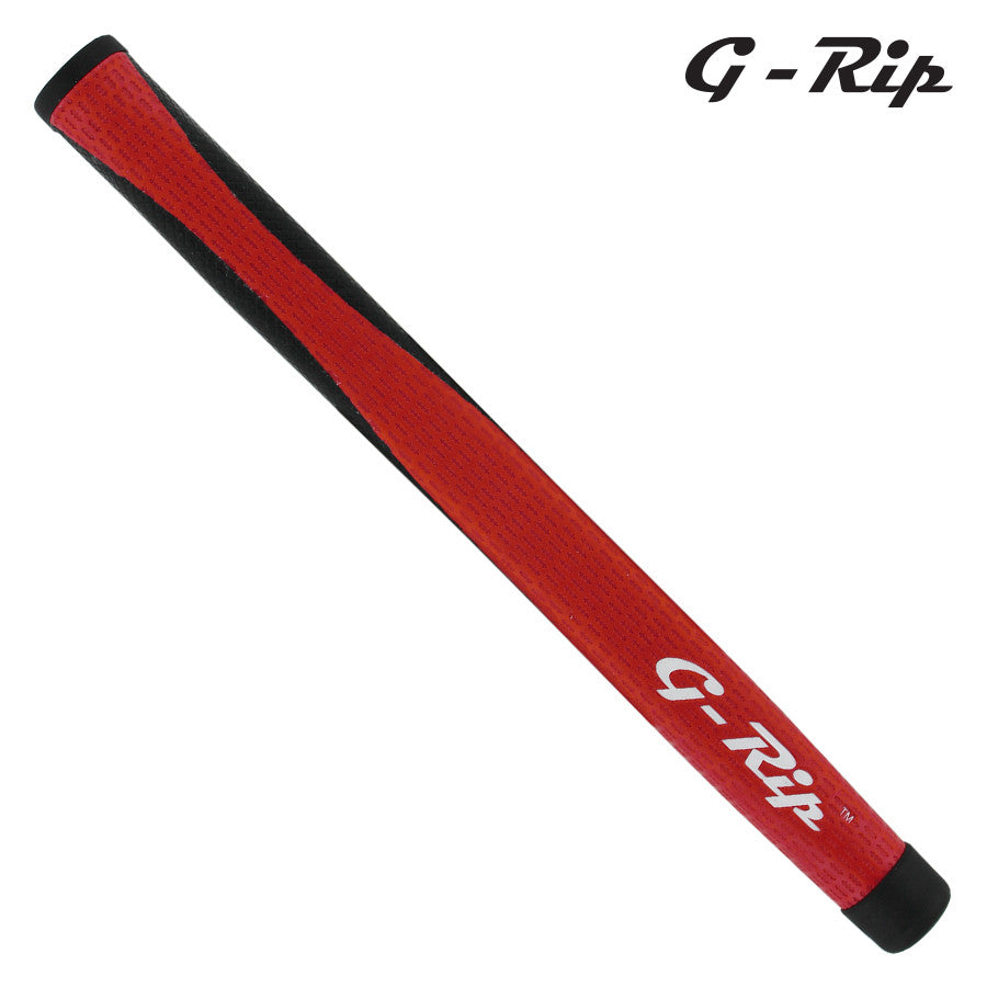 G-Rip ST1 Oversize Straight Taper Putter Grip - Red/Black