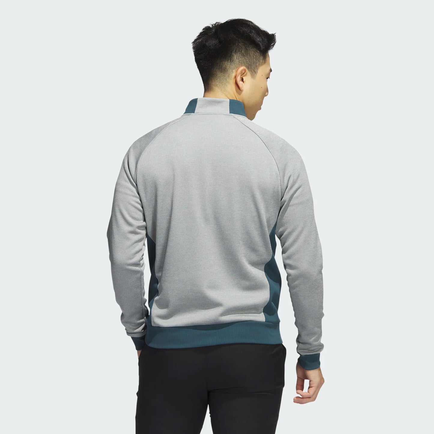 DWR 1/4 ZIP GREY HEATHER