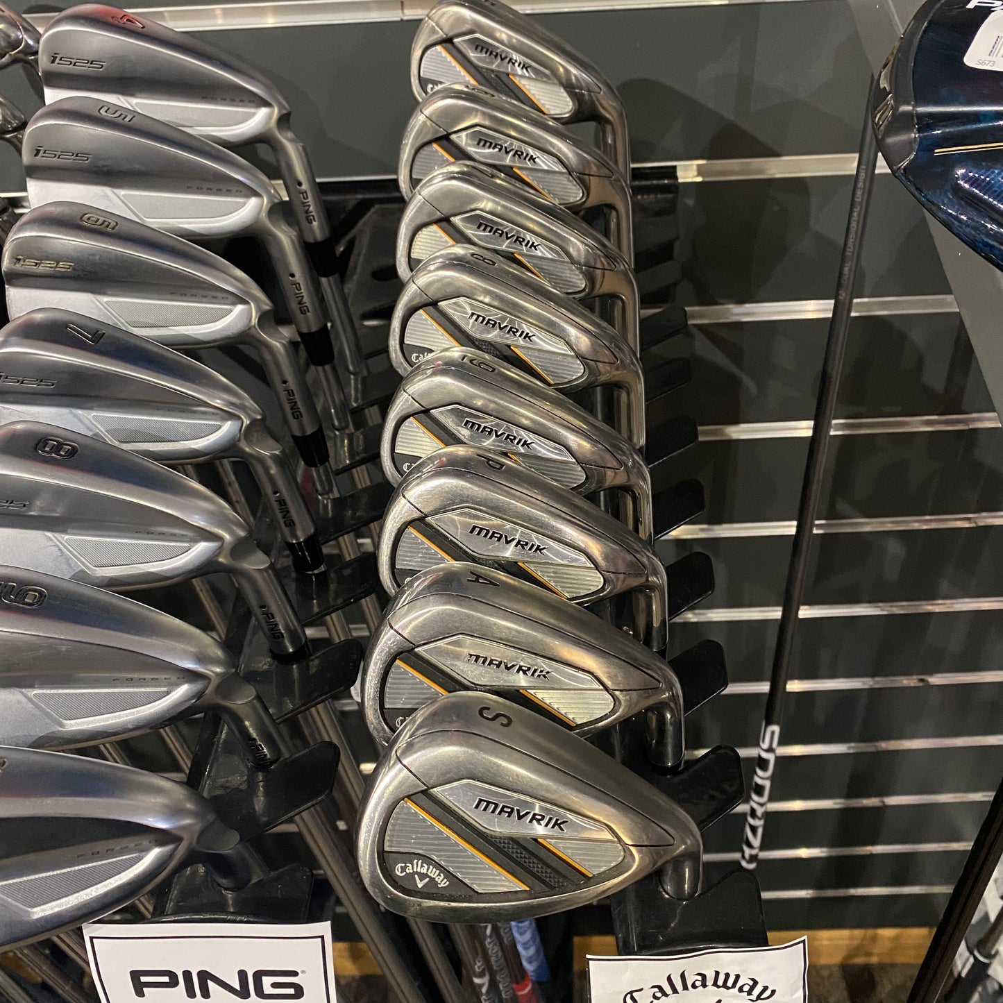 Mavrik Irons 5-SW Graphite 5.5 Shafts