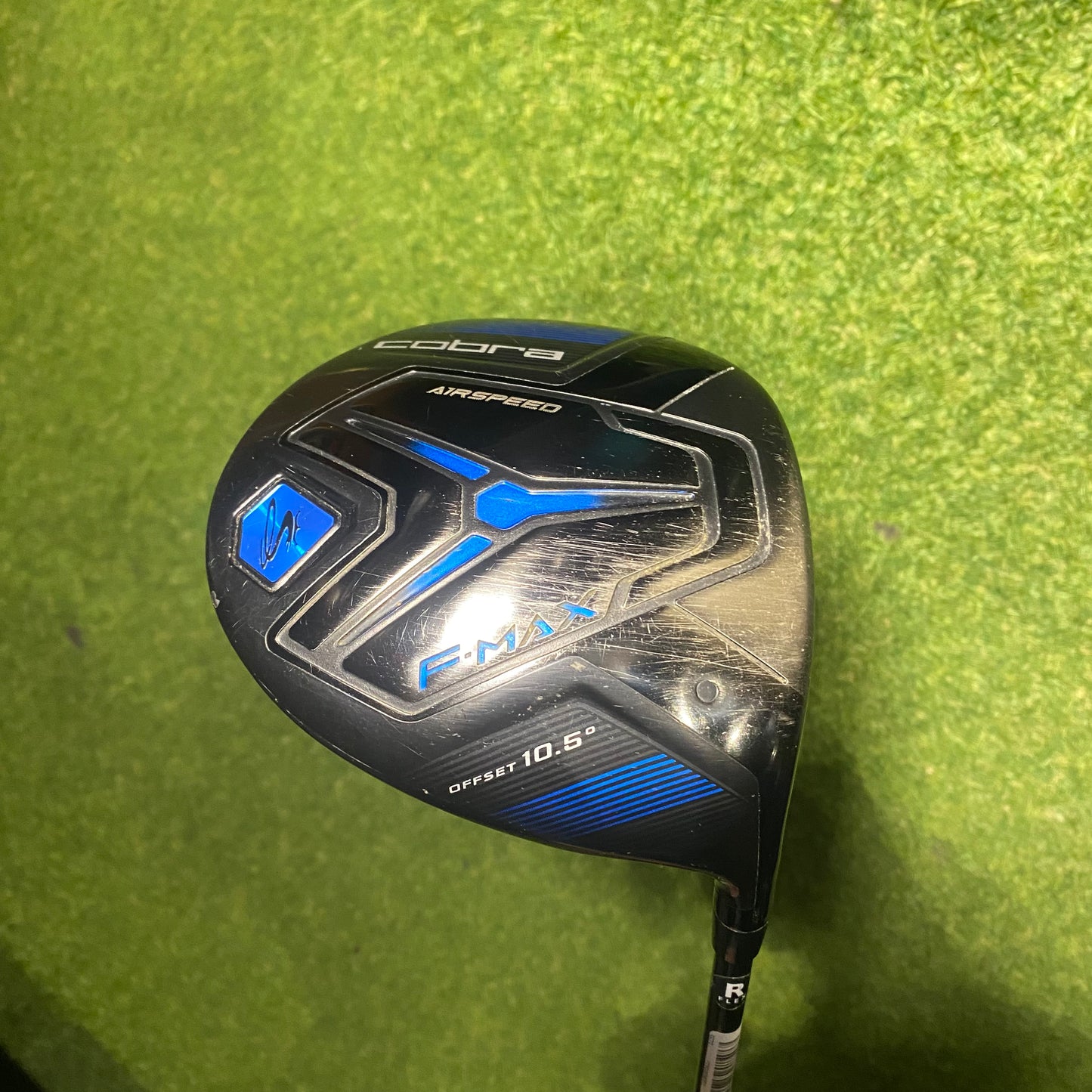 F-Max Airspeed 10.5 deg Offset Driver 40g Reg Flex with Headcover