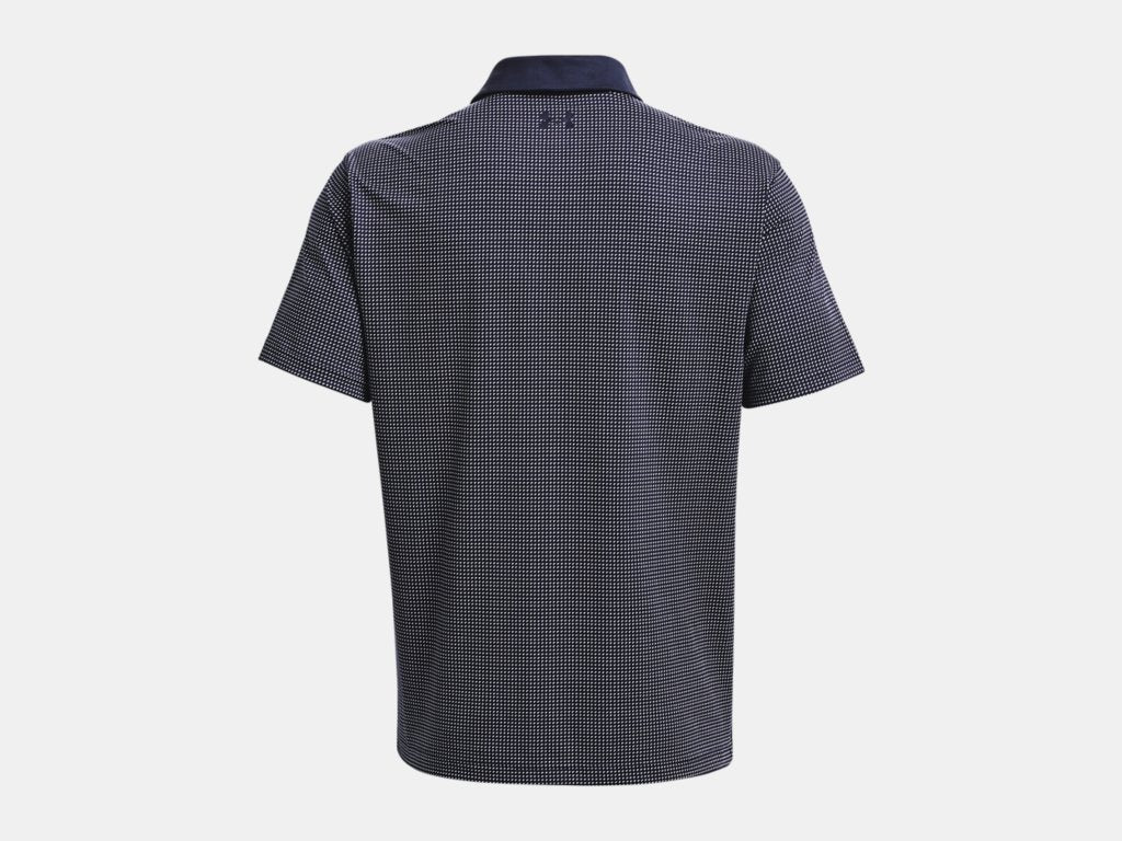 T2G Printed Polo Midnight Navy