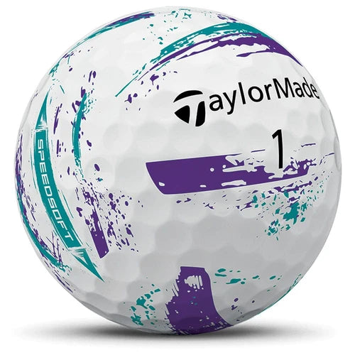 Speedsoft Ink 26, Purple/Turquoise Dozen