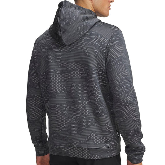 UA Drive Midlayer Jacquard Hoodie - Castlerock / Steel