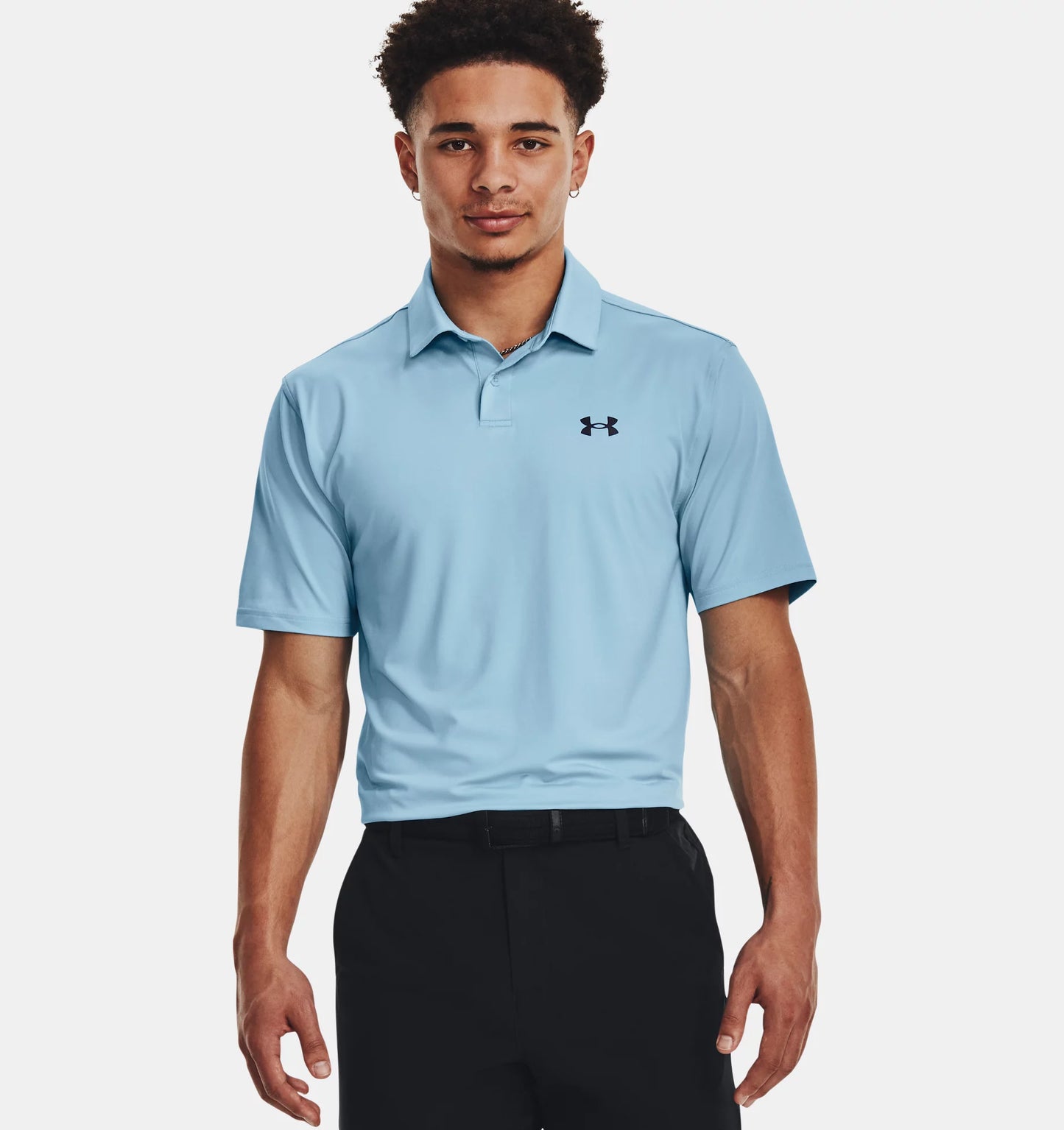 UA T2G Polo Blizzard/Midnight Navy