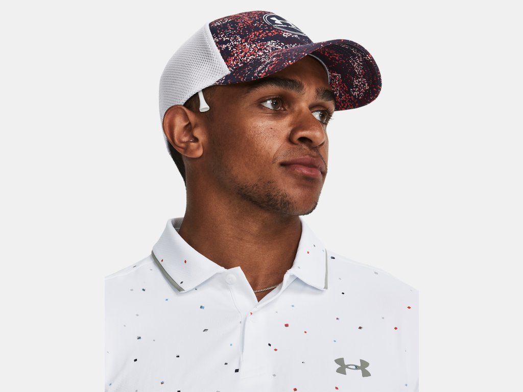 Iso-Chill Driver Mesh Cap Midnight Navy/White L/XL