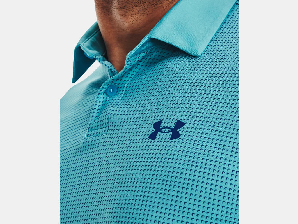 T2G Printed Polo Blue/Blue Mirage