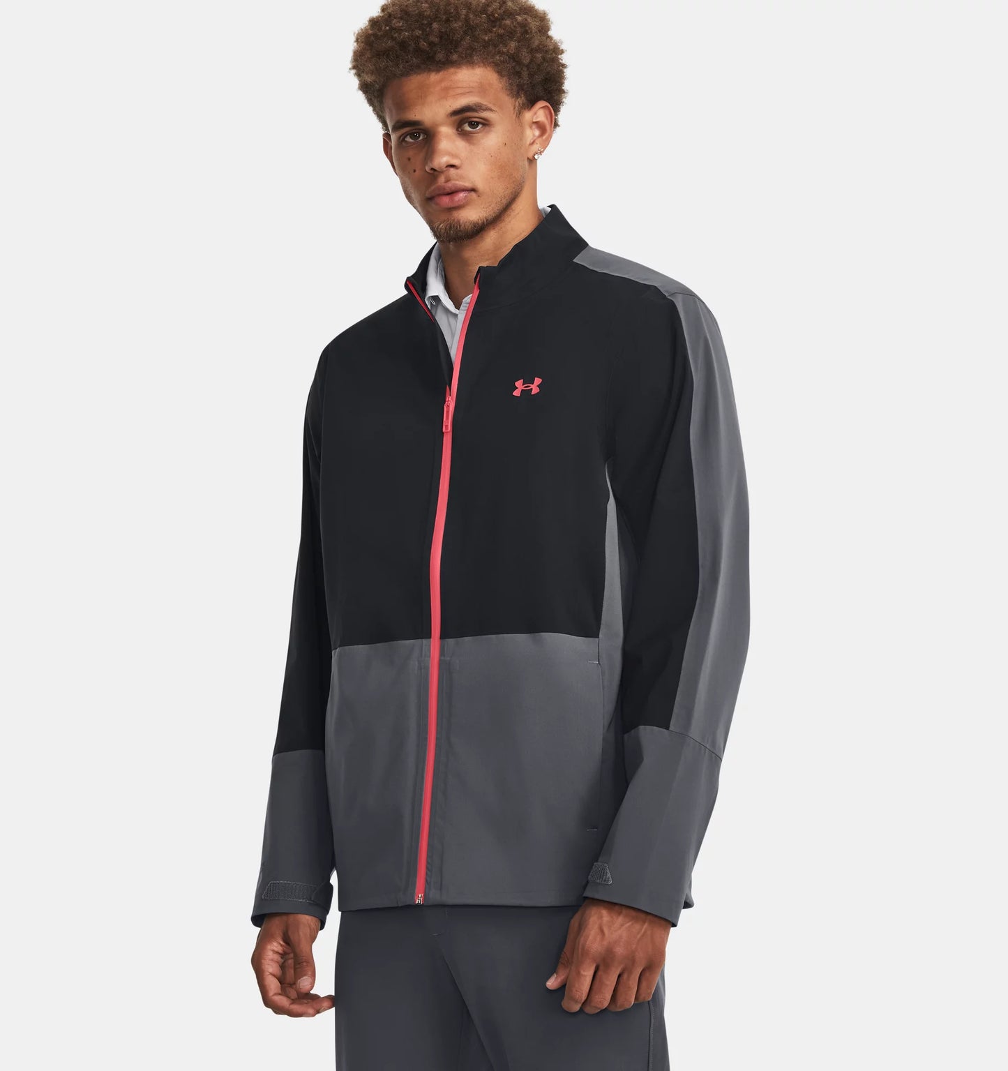 UA STORMPROOF 3.0 Waterproof Jacket Black/Pitch Grey
