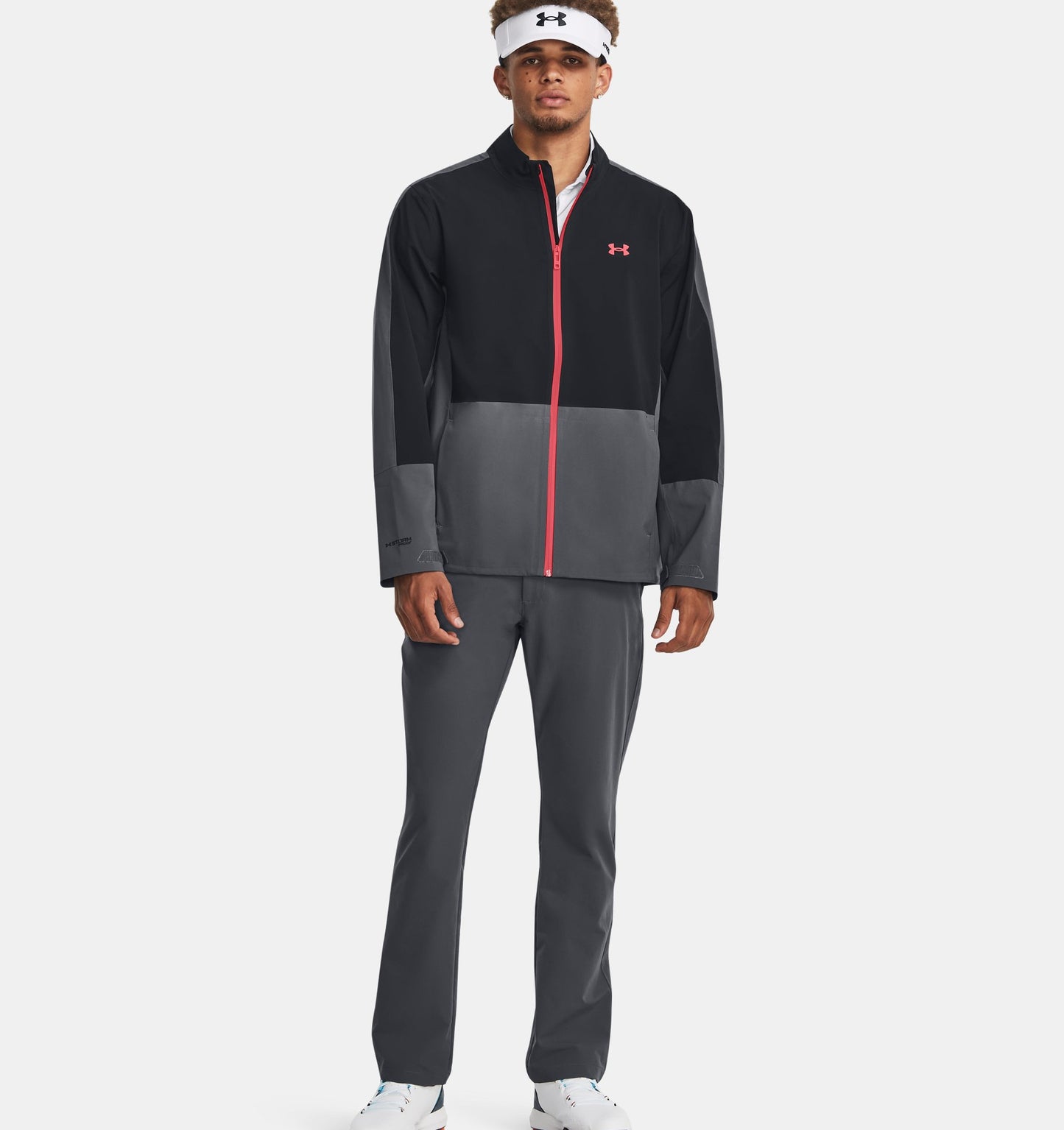 UA STORMPROOF 3.0 Waterproof Jacket Black/Pitch Grey