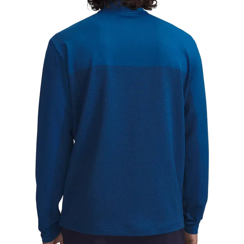 UA Drive Lightweight 1/2 Zip Golf Top - Varsity Blue