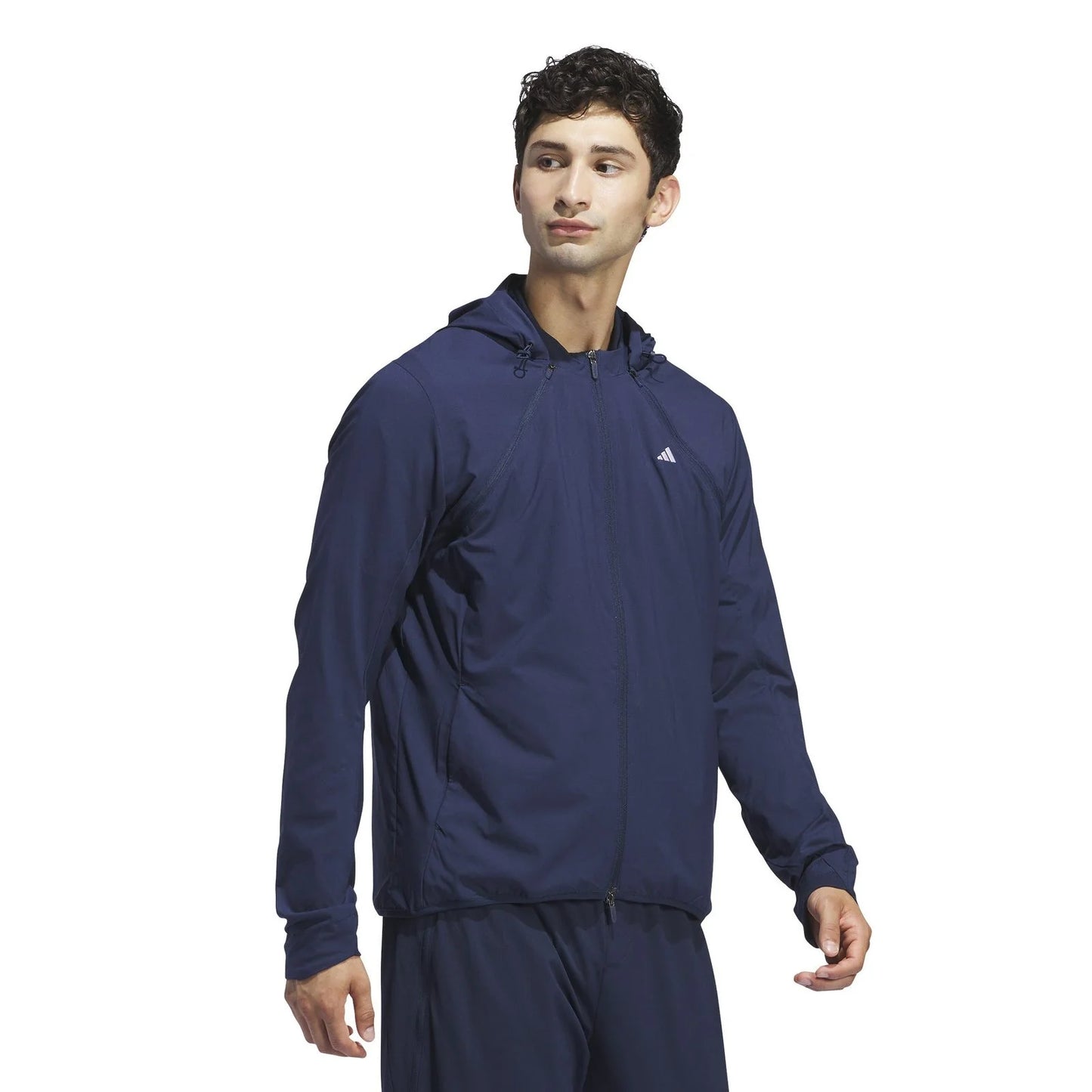 TWIST WEAVE WIND.RDY GOLF JACKET - Collegiate Navy