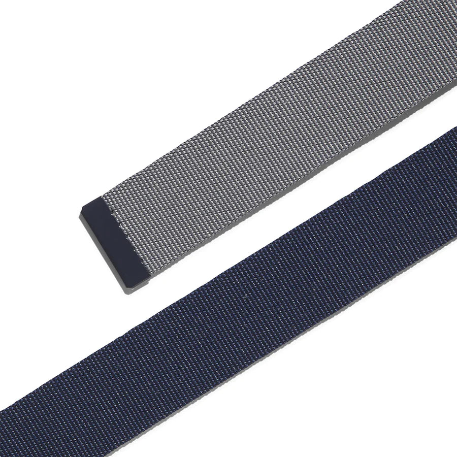 REVERSE WEB BELT - Collegiate Navy/Grey Four