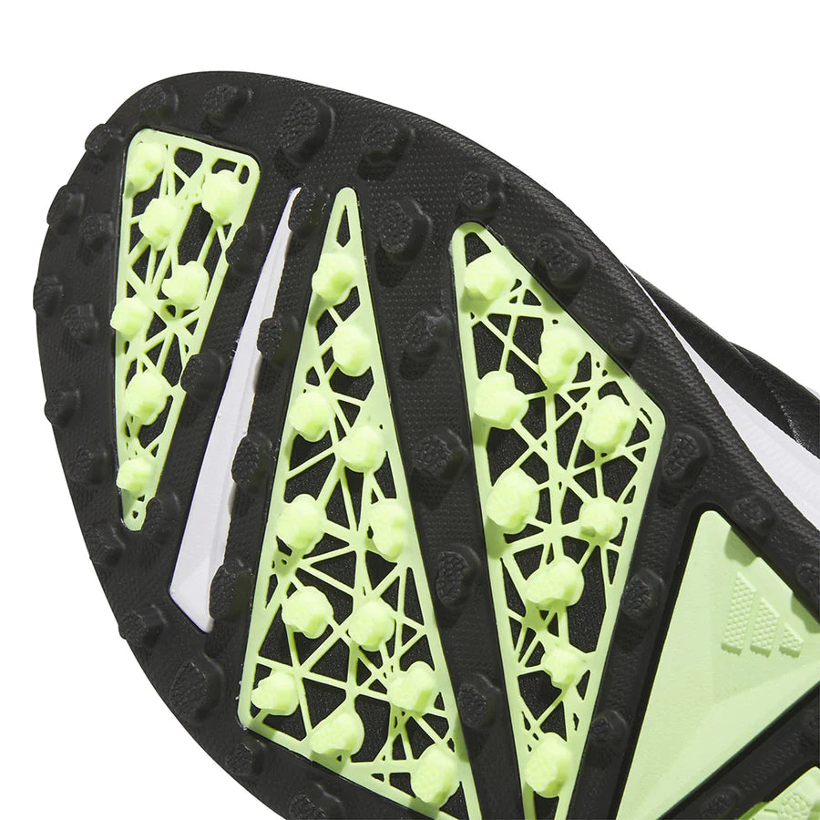 Solarmotion 24 Spikeless Waterproof Golf Shoes - Black/White/Green Spark