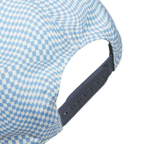 Tour Print Snapback - Semi Blue Burst/Ivory