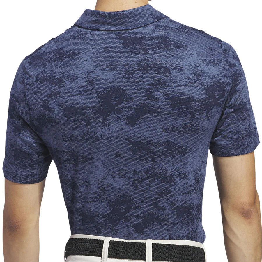 GO-TO PRINT POLO SHIRT - Collegiate Navy