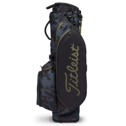 Players 4 Black Camo Stand Bag