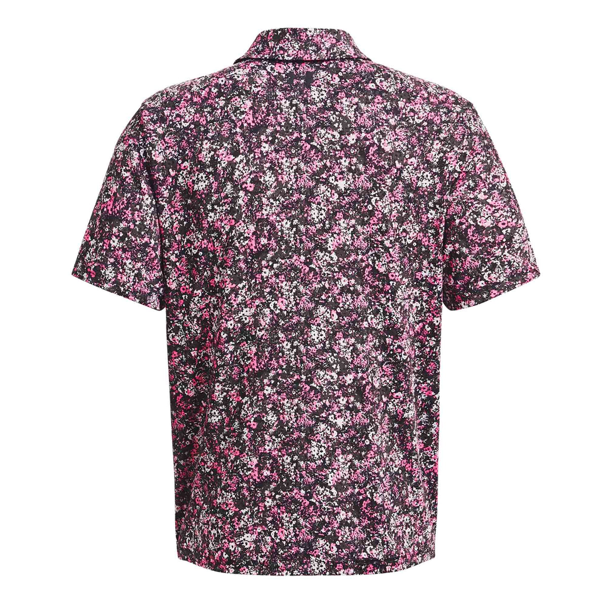 UA Playoff Printed Polo Midnight Navy/Pink