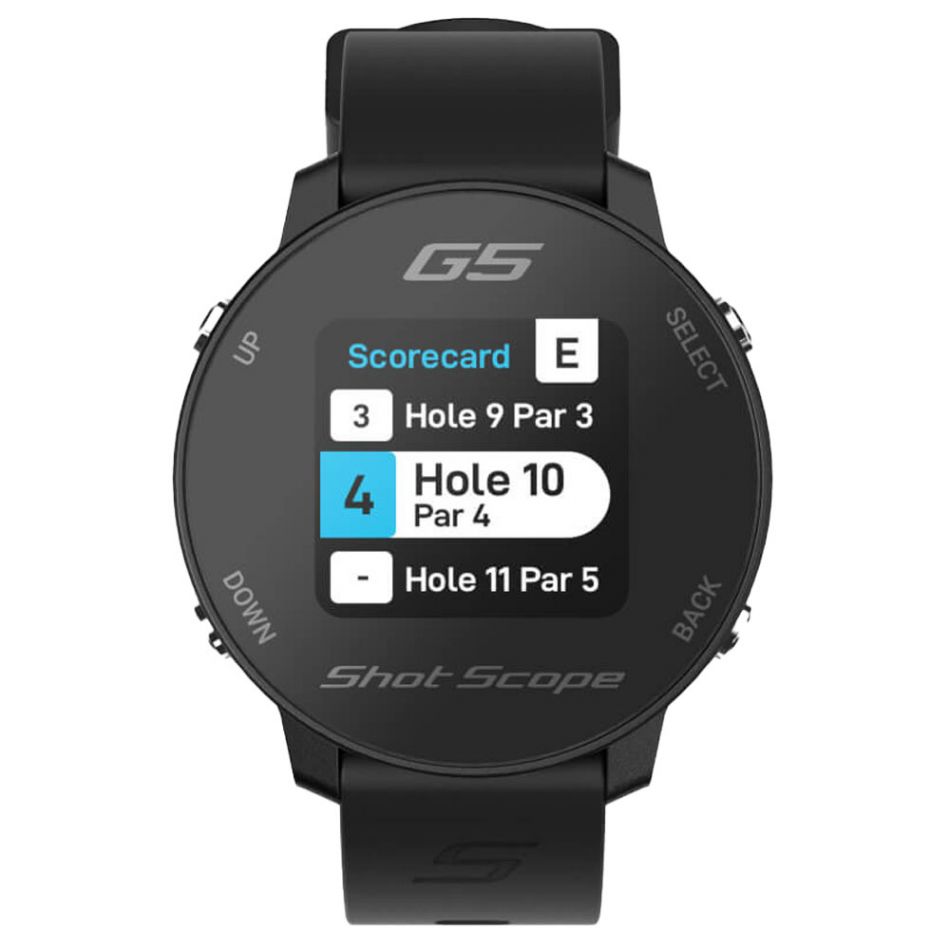 G5 GPS Golf Watch Black