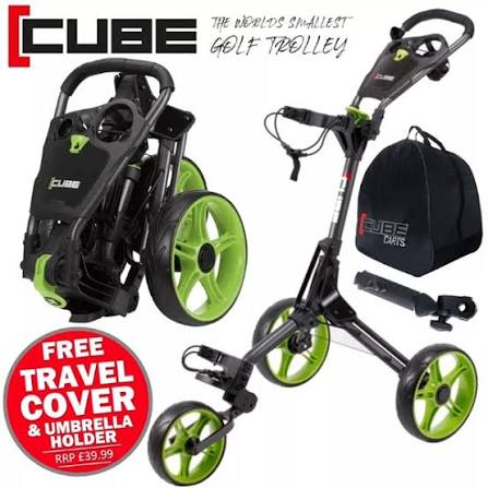 Cube 3.0 Trolley Charcoal/Lime