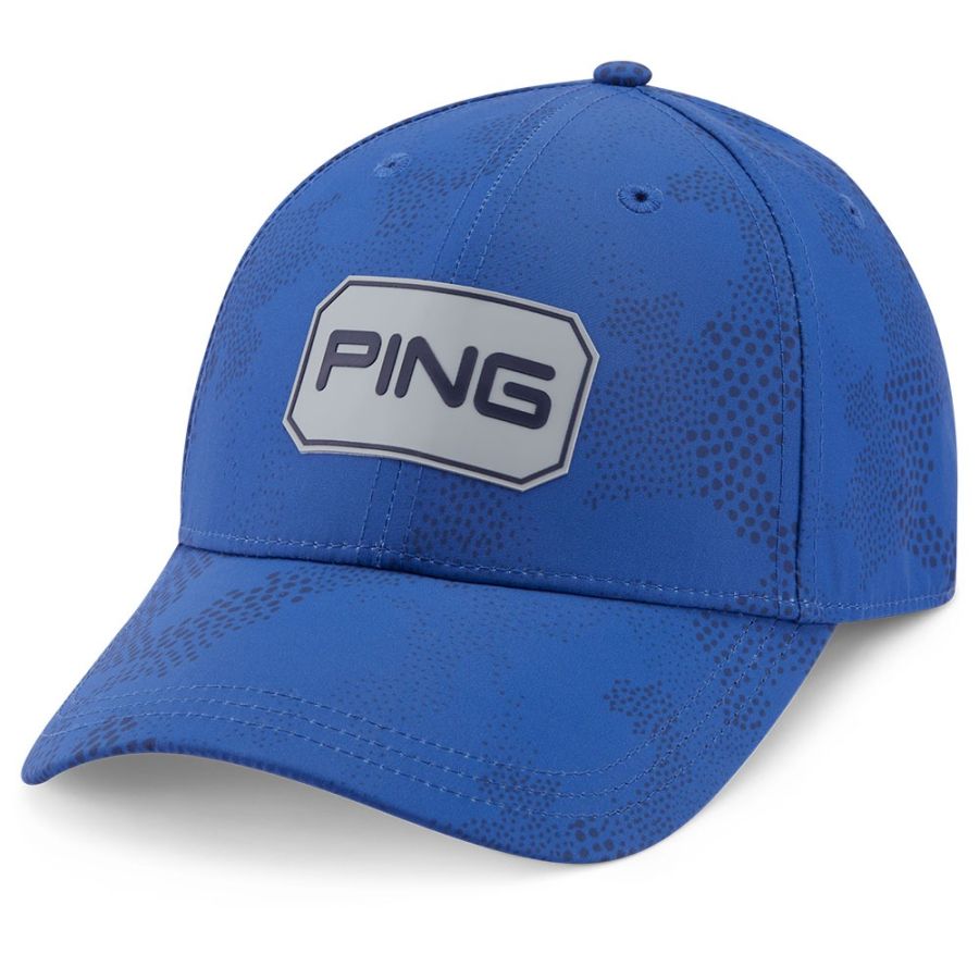 Textured Camo Cap Blue