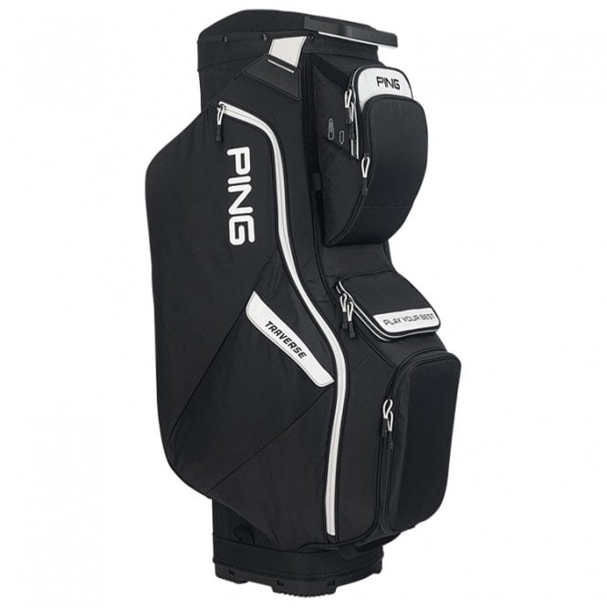 Traverse 214 Cart Bag Black/White