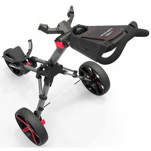 Micra Push Cart Gun Metal/Red