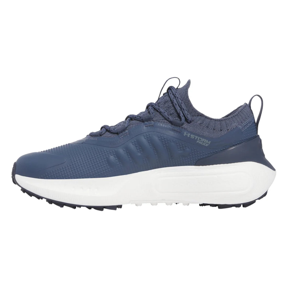 UA Phantom Fore Waterproof Spikeless Golf Shoes - Navy
