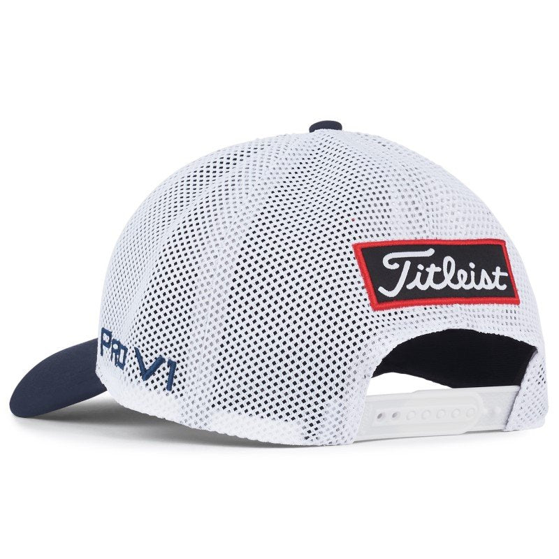 Tour Performance Mesh Cap Navy/White