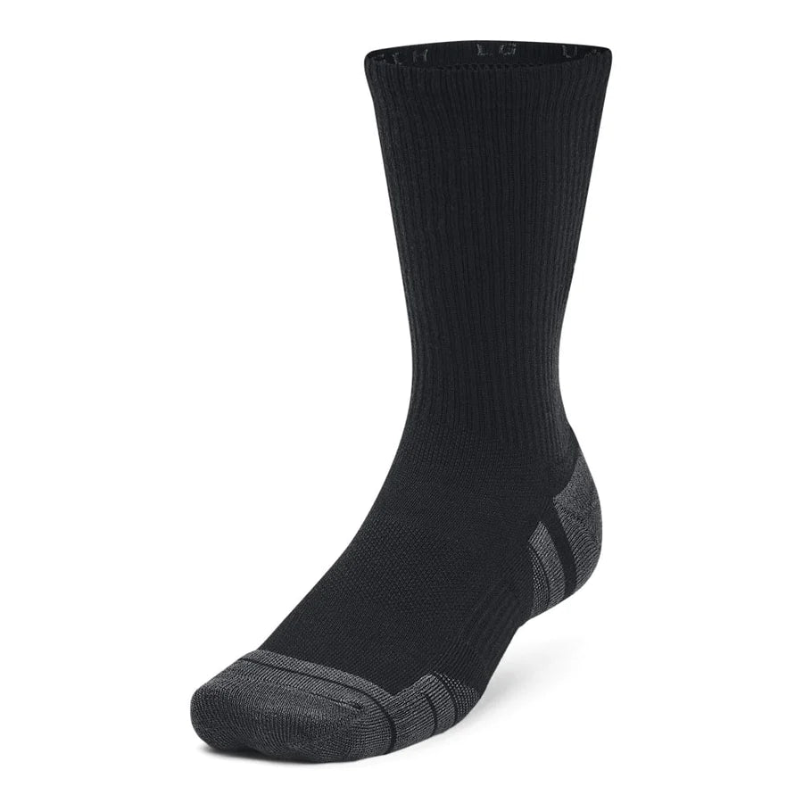 Performance Tech 3pk Crew Socks - Black