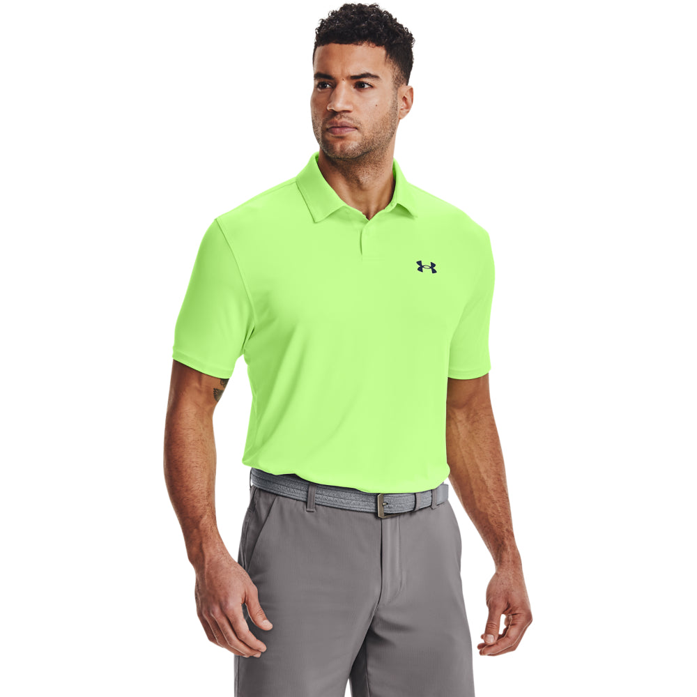 Under armour lime green golf shirt Clearance