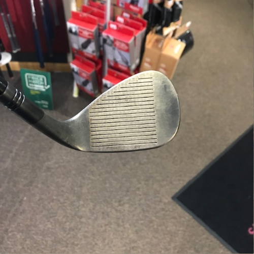 Left Hand Milled Grind 2 56:08 Wedge Black Dynamic Gold S200 steel shaft