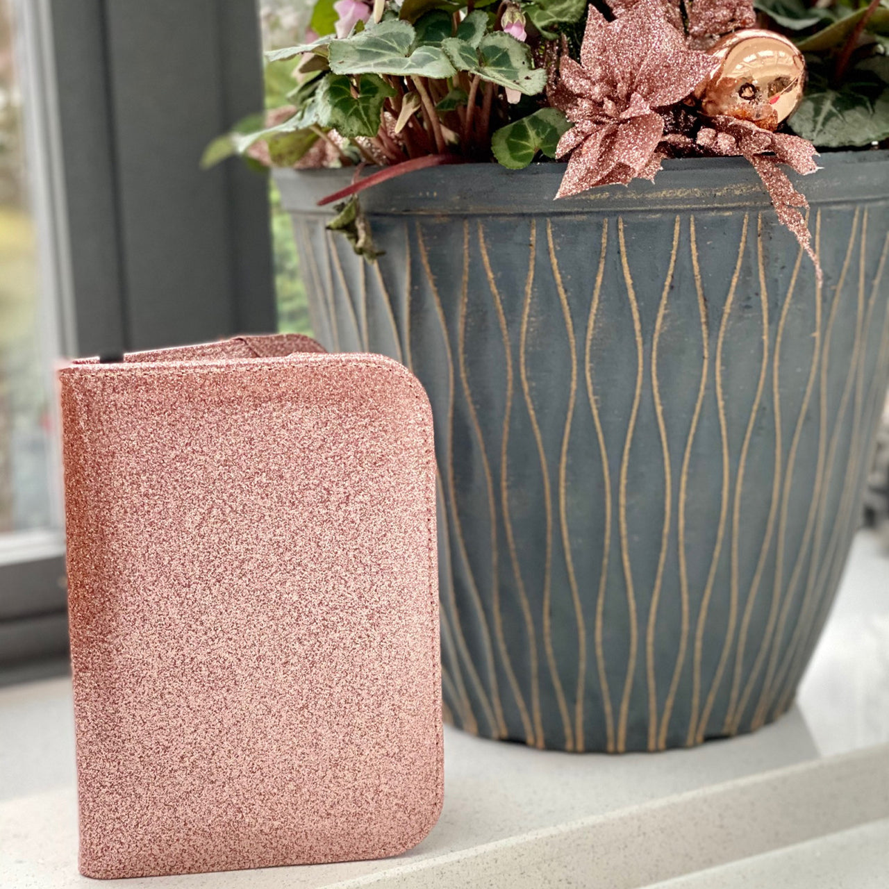 Glitter Scorecards Large Rose Gold - Large