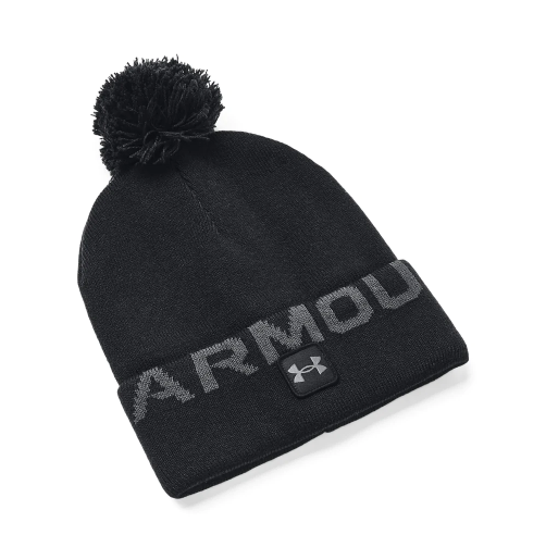 Halftime Fleece Pom Beanie Black