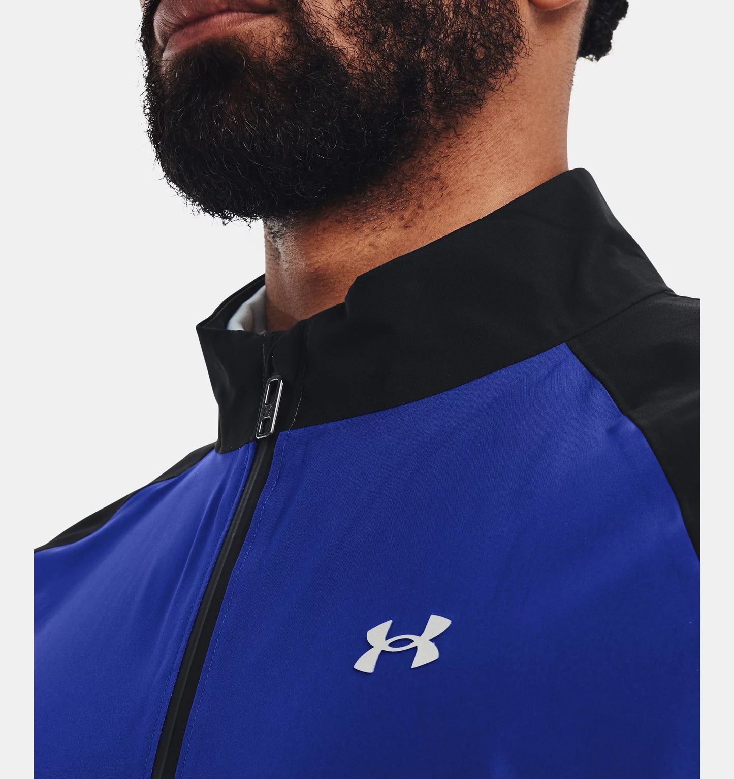 UA Portrush 2.0 Rain Jacket Blue/Black