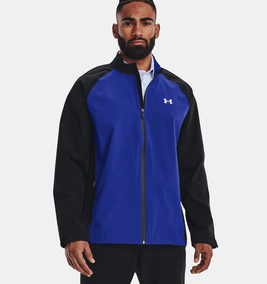 UA Portrush 2.0 Rain Jacket Blue/Black