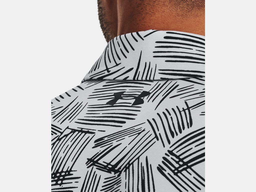 UA Playoff 3.0 Printed Polo White/Black