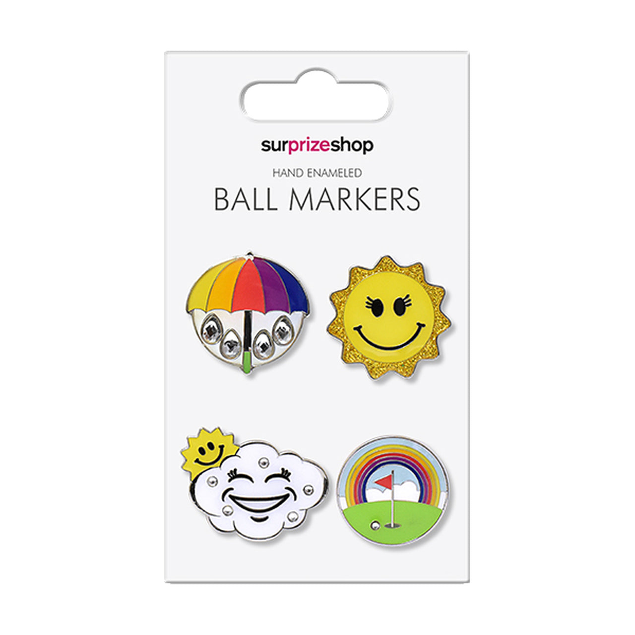 Weather Forecast Golf Ball Marker Set
