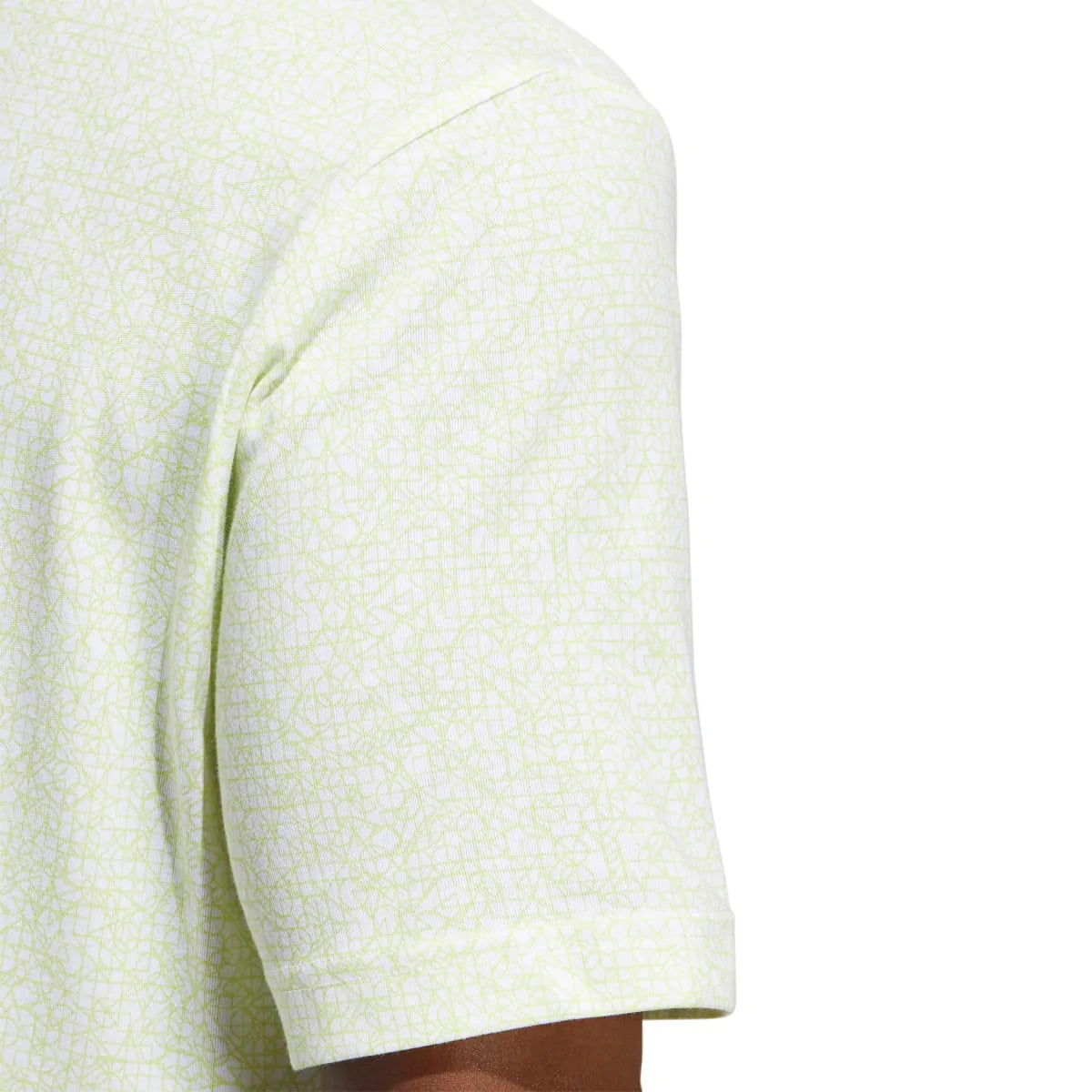 Mens Abstract Print Polo Shirt