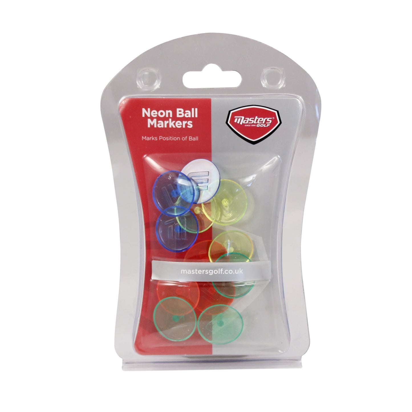 Neon Ball Markers X 12