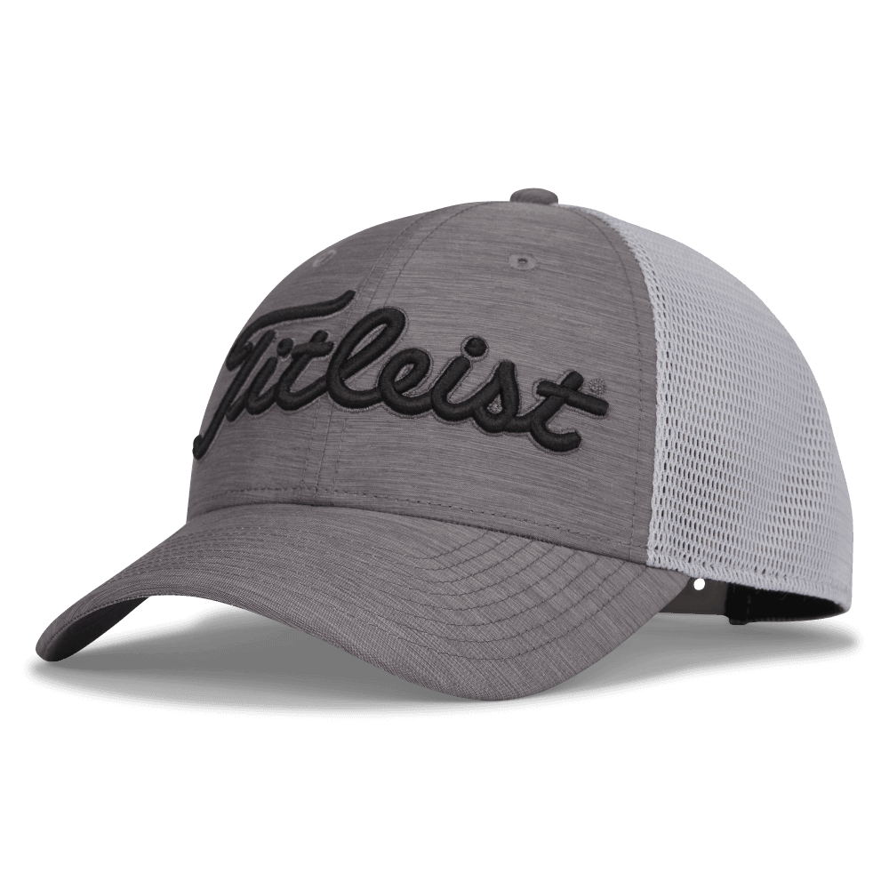 Players Mesh Cap Charcoal/Black