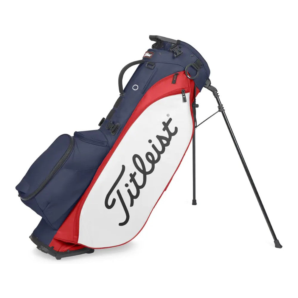 Players 5 Stand bag Navy/Red/White